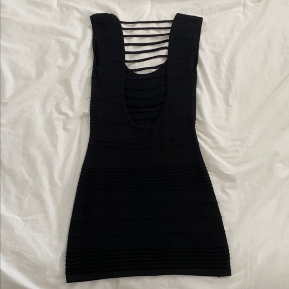 Body-con Ribbed Dress - Picture 4 of 5